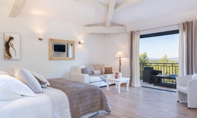 Taradeau Cama Y Desayuno | Les chambres du Château Rasque