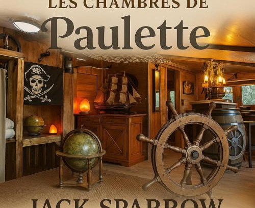 Sainte-Marie-la-Mer Casa | Les Chambres de Paulette Chambres à Thème Jack Sparrow