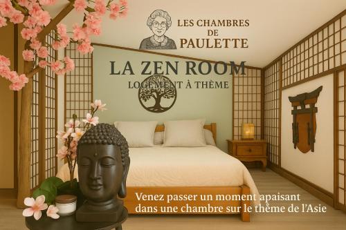 Sainte-Marie-la-Mer Casa | Les Chambres de Paulette a thème LA ZEN