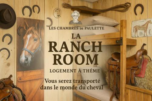 Sainte-Marie-la-Mer Casa | Les Chambres de Paulette à Thème LE RANCH