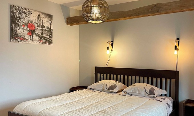 Saint-Aignan Apartamento | Les Clématites de Saint Aignan 8 pers, 7 min de Zoo