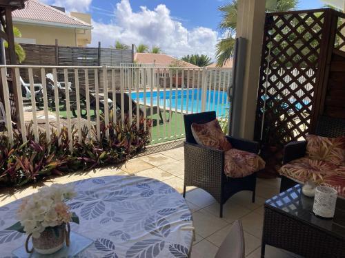 Manapany-les-Bains Apartamento | Les Cormorans Manapany les Bains Studio Corail