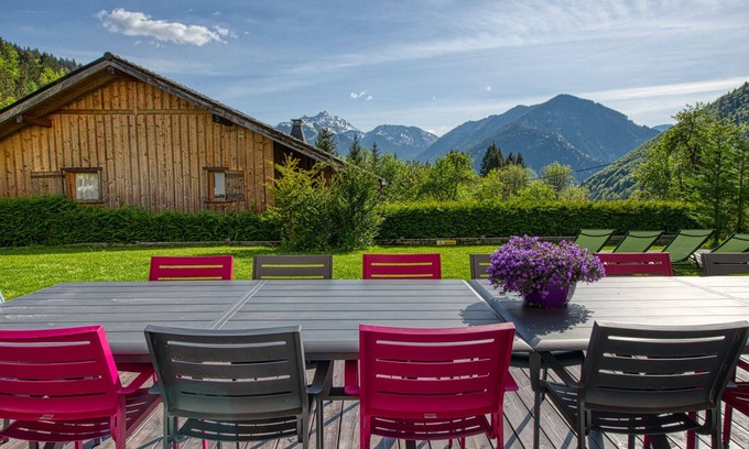 Saint-Jean-dʼAulps Chalet De Esquí | casas de lujo para 16 personas, gran vista