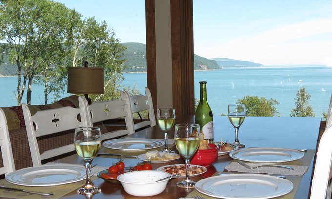 Baie-St-Paul Casa | Les Echos du Fleuve, nueva casa a orillas del St-Lawrence, esquí Le Massif