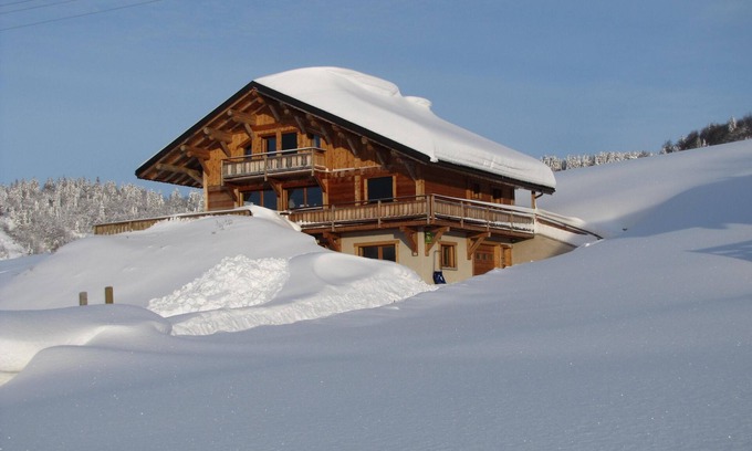 Foncine-le-Haut Chalet De Esquí | Chalet de carácter, 10 personas, cerca de las pistas de esquí, vista impresionante