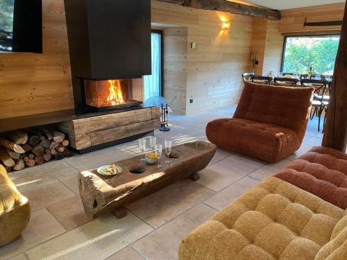 Enchastrayes Chalet De Esquí | Les Fermes de Céline à Barcelonnette