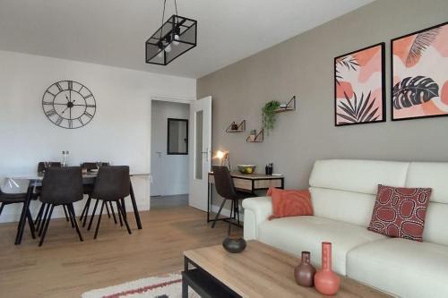 La Seyne-sur-Mer Apartamento | Les Géraniums, bel appartement rénové, proche plage et commerces