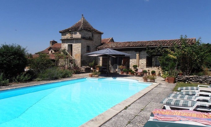 Caylus Cabaña | Les gites Perard (West Gite) duerme 4 adultos