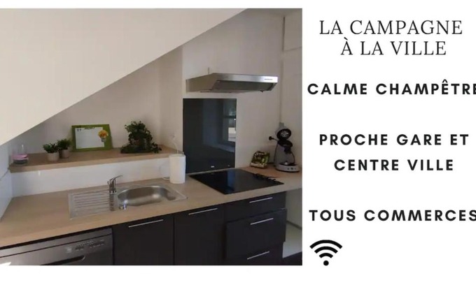 Besancon Apartamento | Les Glycines, un air de campagne à la ville
