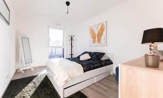 Colmar Apartamento | Les Jardins de la Semm - Parking et Jardin