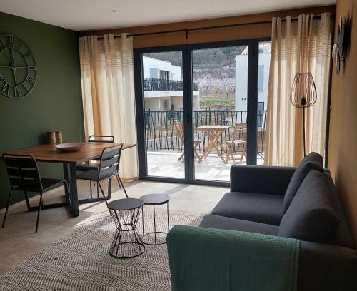 Malaucene Apartamento | Les Maisons de Gaugin Studio Le Lézard aan de voet van de Mont Ventoux