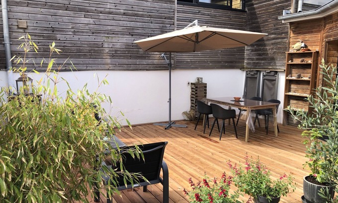 Seignosse Apartamento | Apartamento nuevo con jardín cerca del océano y el bosque de las Landas