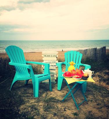 Merville-Franceville-Plage Cama Y Desayuno | LES PIEDS DANS L'EAU