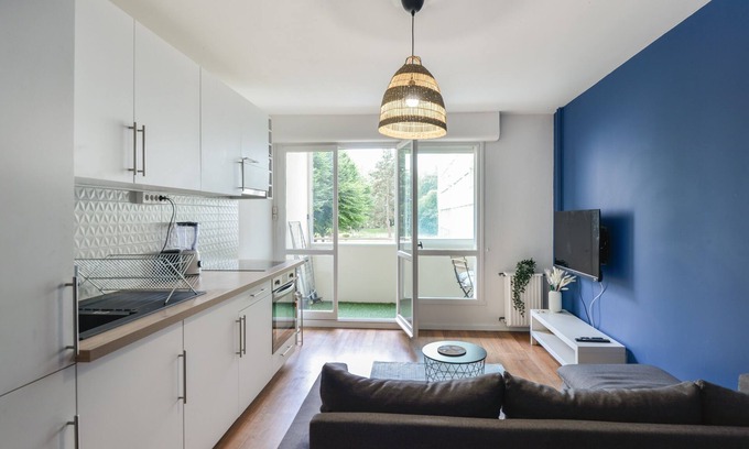 Herouville-Saint-Clair Apartamento | Les Portes d'Or - Charmant Appt pour 6
