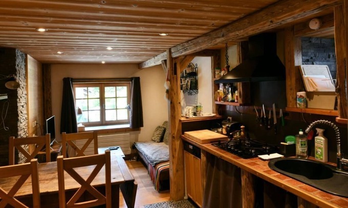 Vallorcine Apartamento | Les Posettes, Appartement Le Sizeray - Mont Blanc