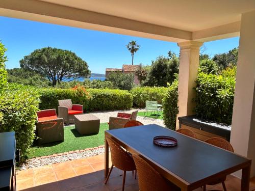 Les Restanques Apartamento | Les Restanques vue mer Bastide rez jardin 3021