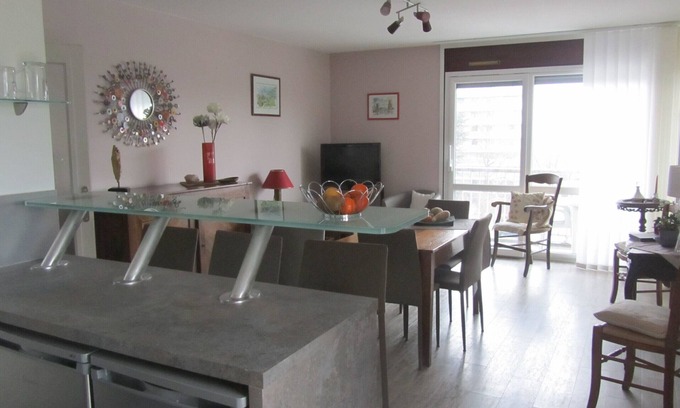 La Motte-Servolex Apartamento | Entre el lago de Bourget y Chambéry, appartemement T 2 (64m2) vista abierta