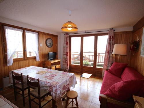 Les Saisies Apartamento | Les Saisies - Appartement 2 pièces cabine, 7 pers, terrasse, casier à skis, garage, plein sud - FR-1-293-260