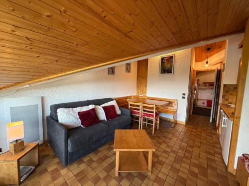 Les Saisies Apartamento | Les Saisies - Grand Studio Cabine 4 pers avec balcon sud - FR-1-293-117