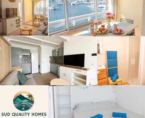 Port Leucate Apartamento | Les Terrasses du Port - VUE Port - Wifi - Parking - Clim