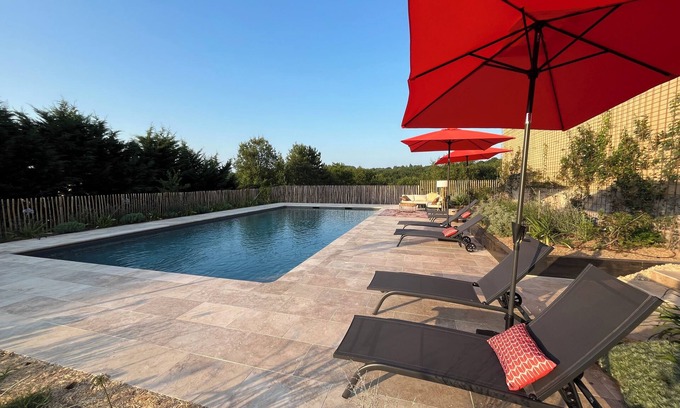 Valojoulx Casa | Les Tratinneries, air-conditioned house in Périgord noir - private heated swimming pool