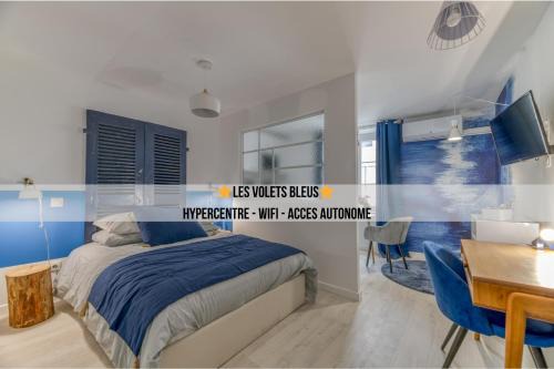 Saint-Vallier Apartamento | Les Volets Bleus - Centre ville - WIFI by CLÉ HÔTES
