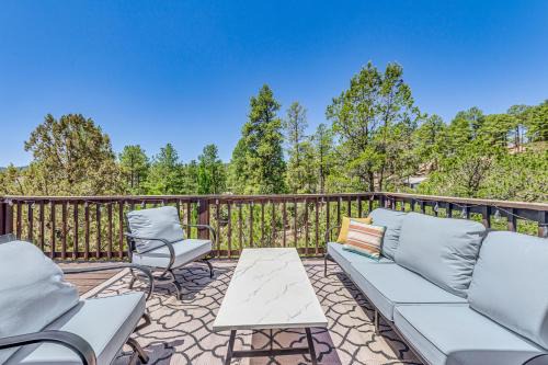 Ruidoso Casa | Less Than 2 Mi to Midtown Ruidoso Forest-View Sanctuary!