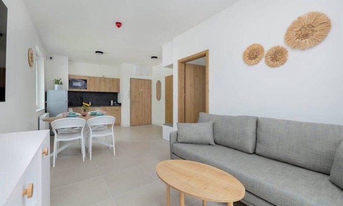 Dabki Apartamento | Letniskowa 1F | Dąbki | Practical Apartment | Parking