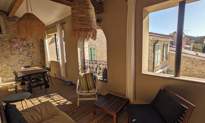 Leucate Casa | Pueblo de Leucate, casa con garaje