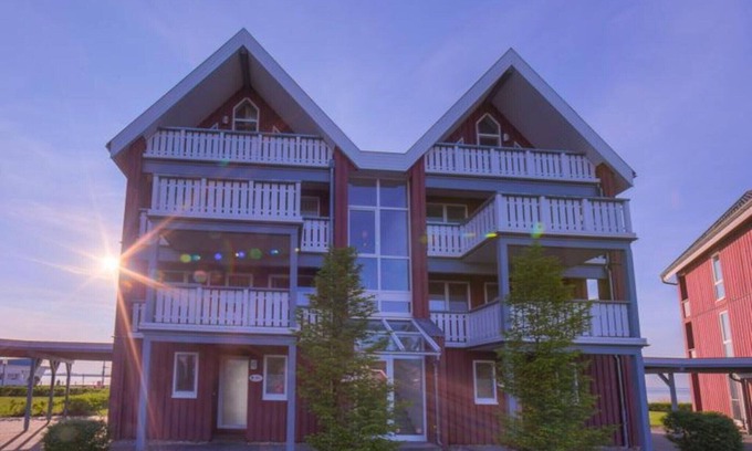 Muritz Apartamento | Wohnung Müritz mit privatem Strandzugang