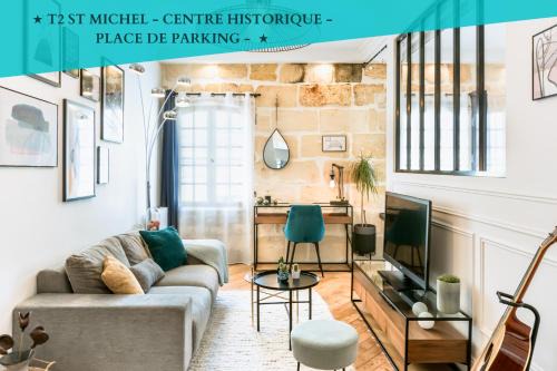 Saint-Michel Apartamento | Life&Travel - T2 avec Parking - Centre Historique