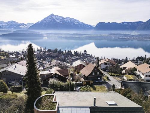 Oberhofen am Thunersee Apartamento | Light-filled studio with panoramic views