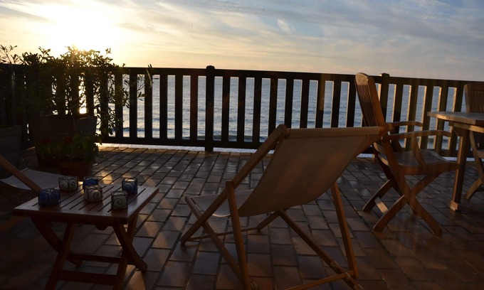 Blonville-sur-Mer Apartamento | Como en un bote, frente al mar, a 4 km de Deauville.