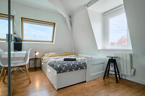 Wazemmes Apartamento | Lille Centre, Studio Idéal