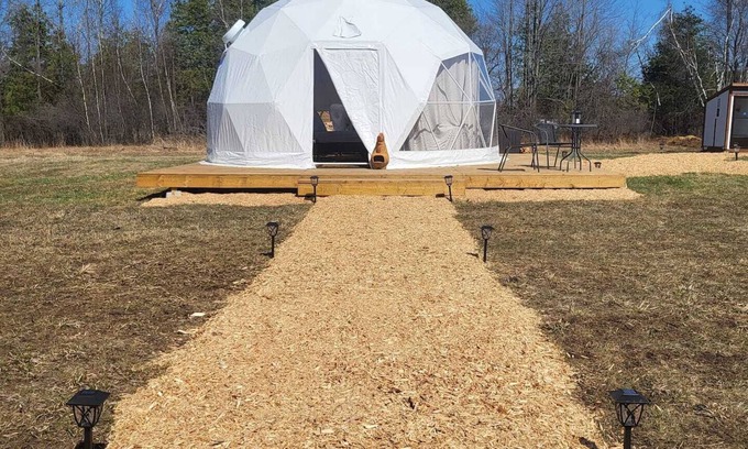 North Grenville Apartamento | Limerick Forest Retreat | Luxury Camping Geodome