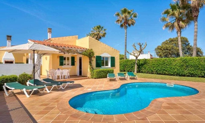Son Blanc Casa | Linardo1 | Villa con piscina y aire acondicionado