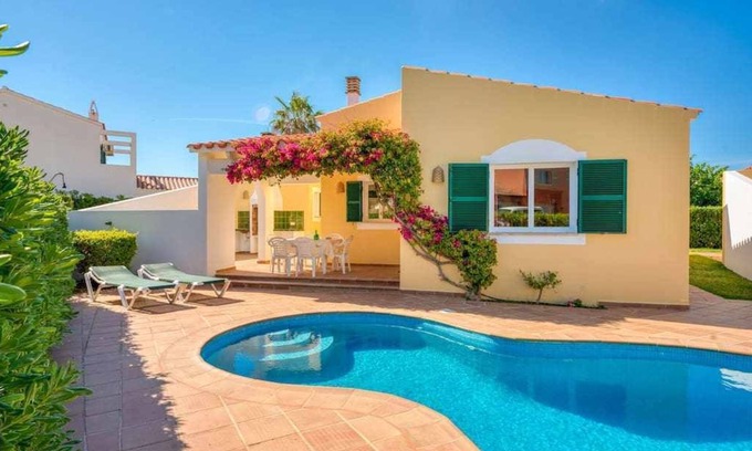 Son Blanc Casa | Linardo3 | Villa con piscina y aire acondicionado
