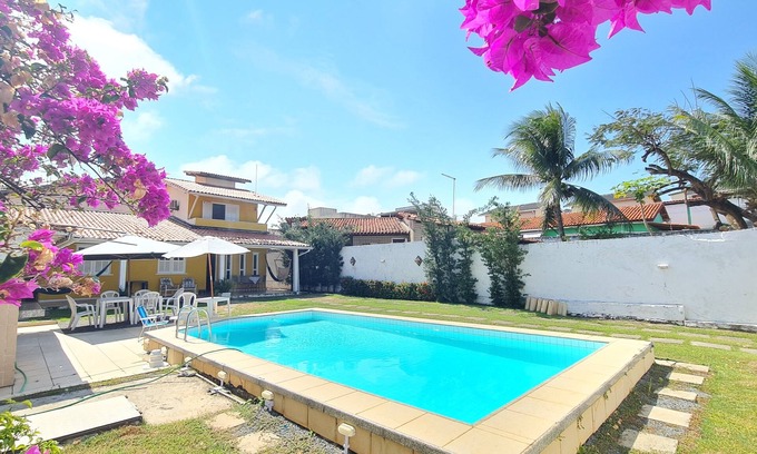Ipitanga Casa | Linda Casa DE Temporada EM Praia DE Vilas DO Atlântico 5/4 COM Piscina