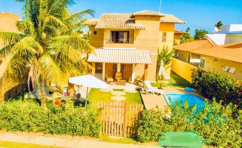 Maceio Casa | Linda casa de praia com piscina e 5 suítes - Ideal para famílias - Hibiscus - Condomínio beira mar