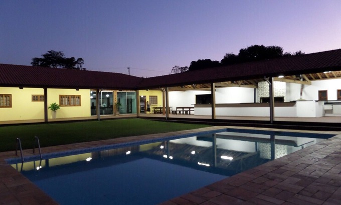 Indaiatuba Casa | Linda Chácara - Temporada y eventos - Recanto Itaboraí - 5 suites