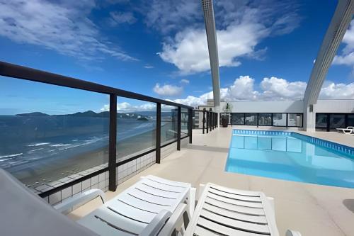 Boqueirao Apartamento | Lindo apartamento frente a praia!