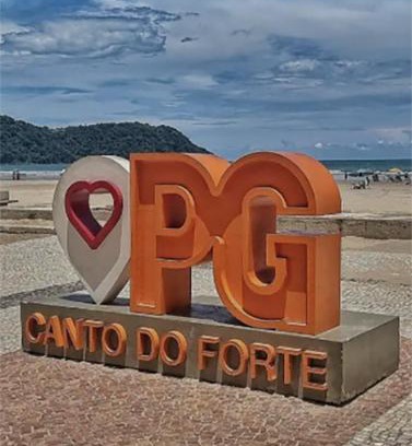 Canto do Forte Apartamento | Lindo Apartamento Pé na Areia Canto do Forte