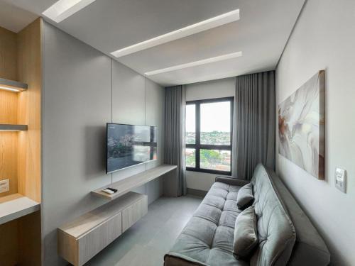 Santa Fe Apartamento | Lindo Flat Planejado com Vista Para Cidade
