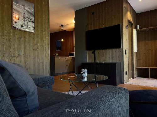 Salen Apartamento | Lindvallen Ski Resort Pool and Padel - Sauna - 6 Guests