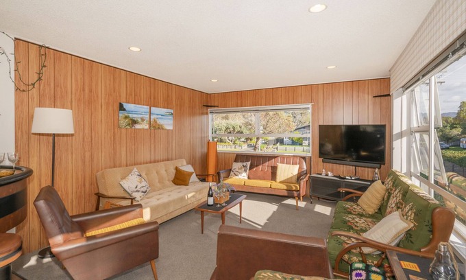 Whangamata Cabaña | Retiro de sol de Linton - Whangamata Holiday Home