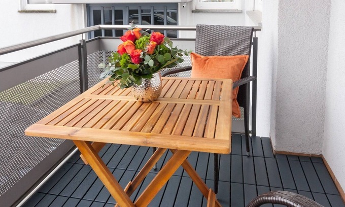 Petersberg Apartamento | ★ Liobablick Nr. 1 ★ Apartment with balcony - centrally located in Petersberg/Fulda