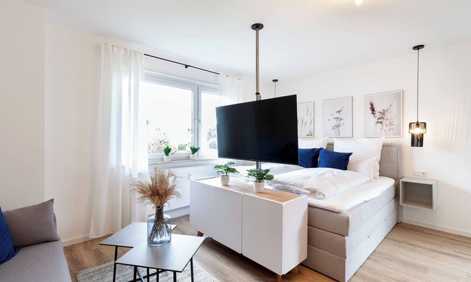 Petersberg Apartamento | ★ Liobablick Nr.3 ★ Apartment with balcony - centrally located in Petersberg/Fulda