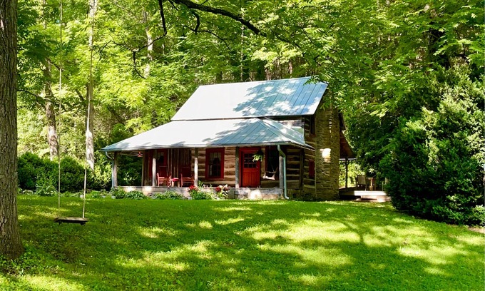 Fairview Cabina | La cabaña de Lissie Wright, Est 1895. Scenic Creek, 7. 5 Acres, 15 min a Downtwn AVL