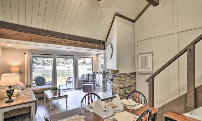 Lake City Cabina | Little Bear Cabin on the Lake -Sunshine and Views Right on the Water!