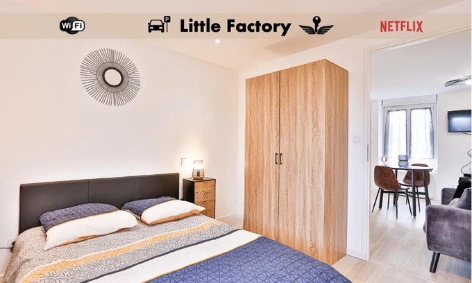 Vierzon Apartamento | Little Factory - T2 avec parking